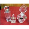 Image 2 : 2X THE BID PRICE - (6) Oleg Cassini Perfume bottles (5 etched on bottom)