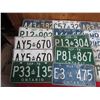 Image 2 : (15) Ontario License Plates