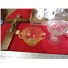 Image 2 : mixed lot of glassware, milk bottle, crucifix