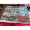 Image 1 : (15) Sask license plates