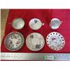 Image 5 : 3X THE BID PRICE - 3-footed cup & saucers