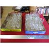 Image 1 : Clear glass cups - large lot