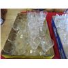 Image 2 : Clear glass cups - large lot