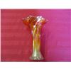 Image 3 : Carnival glass vase - 8" tall