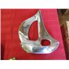 Image 4 : Sad Irons - pewter sailboat - brass dolphin + misc