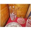 Image 2 : Lot of glassware + bowl, plates, decanter set