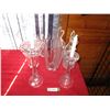 Image 1 : Decanters, vases, candle sticks