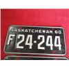 Image 2 : 1960 Saskatchewan (Pair) License Plates