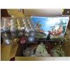 Image 1 : Box of Christmas decorations