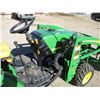 Image 3 : 2007 John Deere #2305 LV2 305H - Tractor with 50" loader bucket 3pt hitch, 696 hours - works