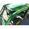 Image 4 : 2007 John Deere #2305 LV2 305H - Tractor with 50" loader bucket 3pt hitch, 696 hours - works