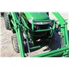 Image 5 : 2007 John Deere #2305 LV2 305H - Tractor with 50" loader bucket 3pt hitch, 696 hours - works