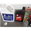 Image 2 : Husqvarna bar chain oil 1 gal full + partial misc oils