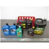Image 1 : misc oils - Chevron and Quaker state are full, rest partial