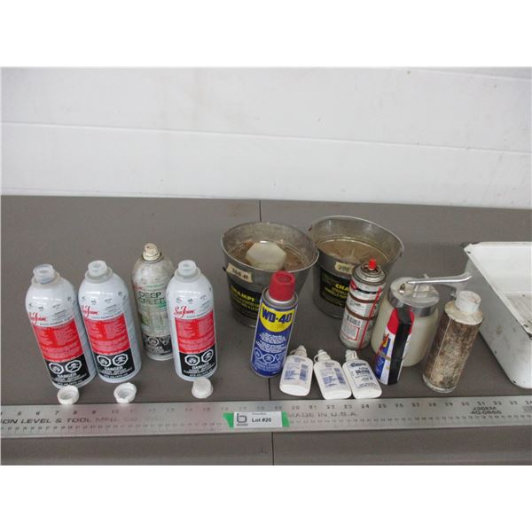 (3) Full seafoam + misc