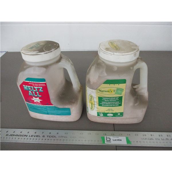 Natural deicing crystals