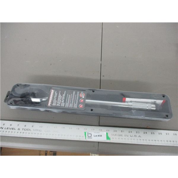 Powerbuilt 150 ft lb dual drive reversible ratcheting torque wrench (new)