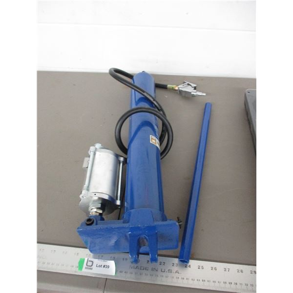 5 ton long ram air hydraulic jack