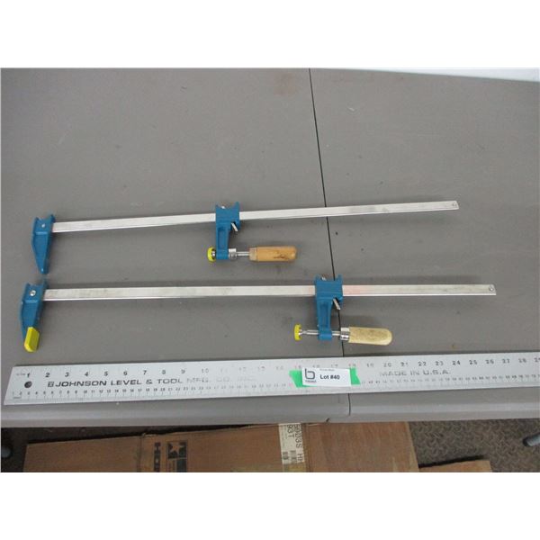 (2) 28" long wood clamps