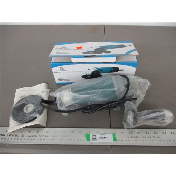 4.5" angle grinder (new)