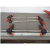 Image 1 : 3X THE BID PRICE - 32" long clamps