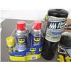 Image 2 : WD-40 + propane tank + misc