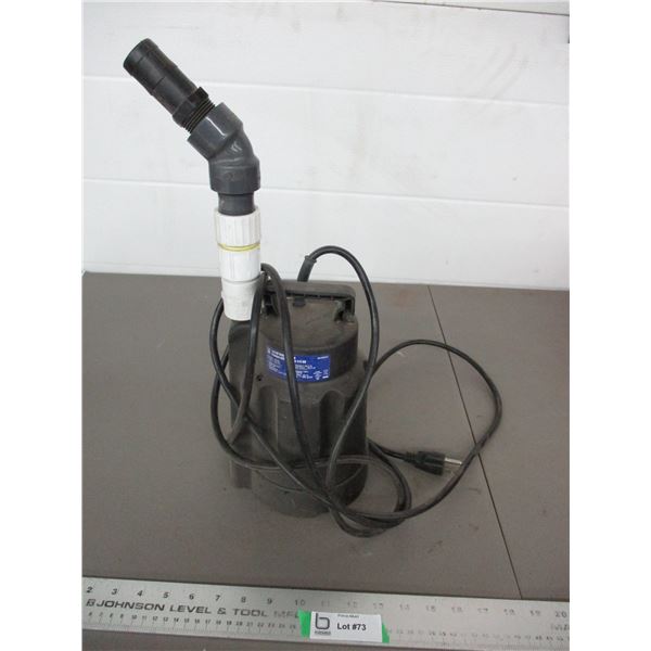 Powerfist 1/4hp utility pump (working)