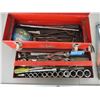 Image 2 : Craftsman tool box with sockets + hand tools