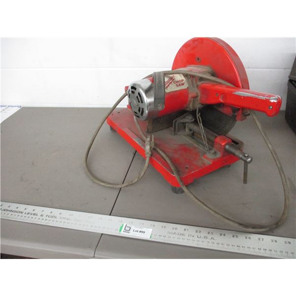 Milwaukee 12" chop saw (working)