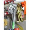 Image 3 : 15 ft tow strap, lug wrench, rasps, misc