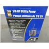 Image 2 : New power first 1/6 HP utility pump