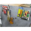 Image 2 : Peg board with misc tools