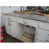 Image 3 : Workbench steel top on casters - 98L 22W 39T