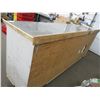 Image 6 : Workbench steel top on casters - 98L 22W 39T