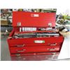 Image 1 : Sears craftsman toolbox with tools, sockets, screwdrivers