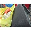 Image 3 : Shopping cart with bags, brushes, floor mats, sanding belts, misc