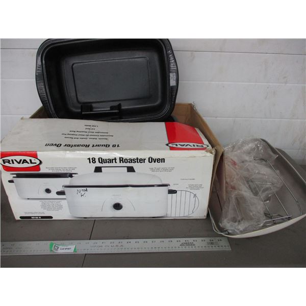 Rival 18 quart roaster oven - handle broken