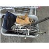 Image 2 : Shopping cart with gas can, branch cutter