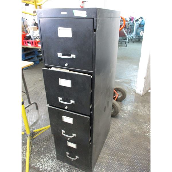4-drawer filing cabinet