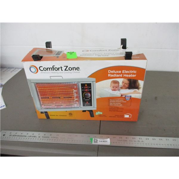 New deluxe electric radiant heater