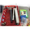 Image 2 : Grease guns, screws, wood chisel, misc