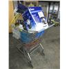 Image 1 : Shopping cart with household + extension cord