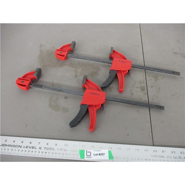 (2) Wood clamps