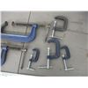 Image 3 : (2) 8" clamps, other C clamps