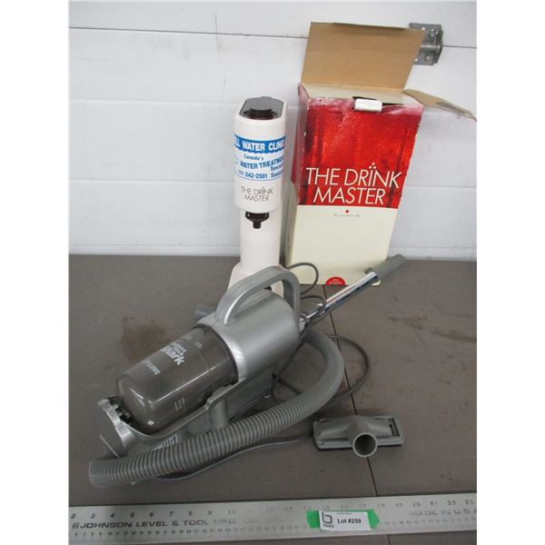 Europro vacuum (working), the drink master