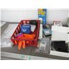 Image 1 : First aid kit, toilet paper holder, misc