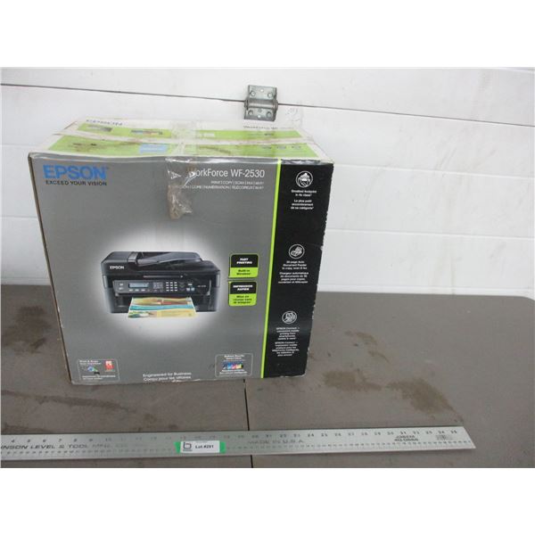 Epson inbox workforce WF 2530 print fax copy machine