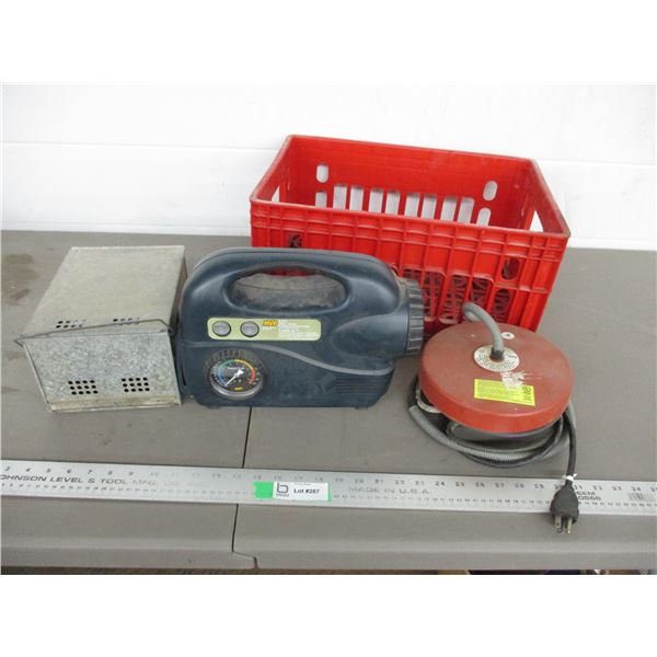Air compressor 5in1 , trap, water heater