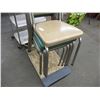 Image 2 : (6) Chairs with dolly, parts cart + stepper