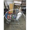 Image 1 : Shopping cart with pex pipe, wire, string, copper